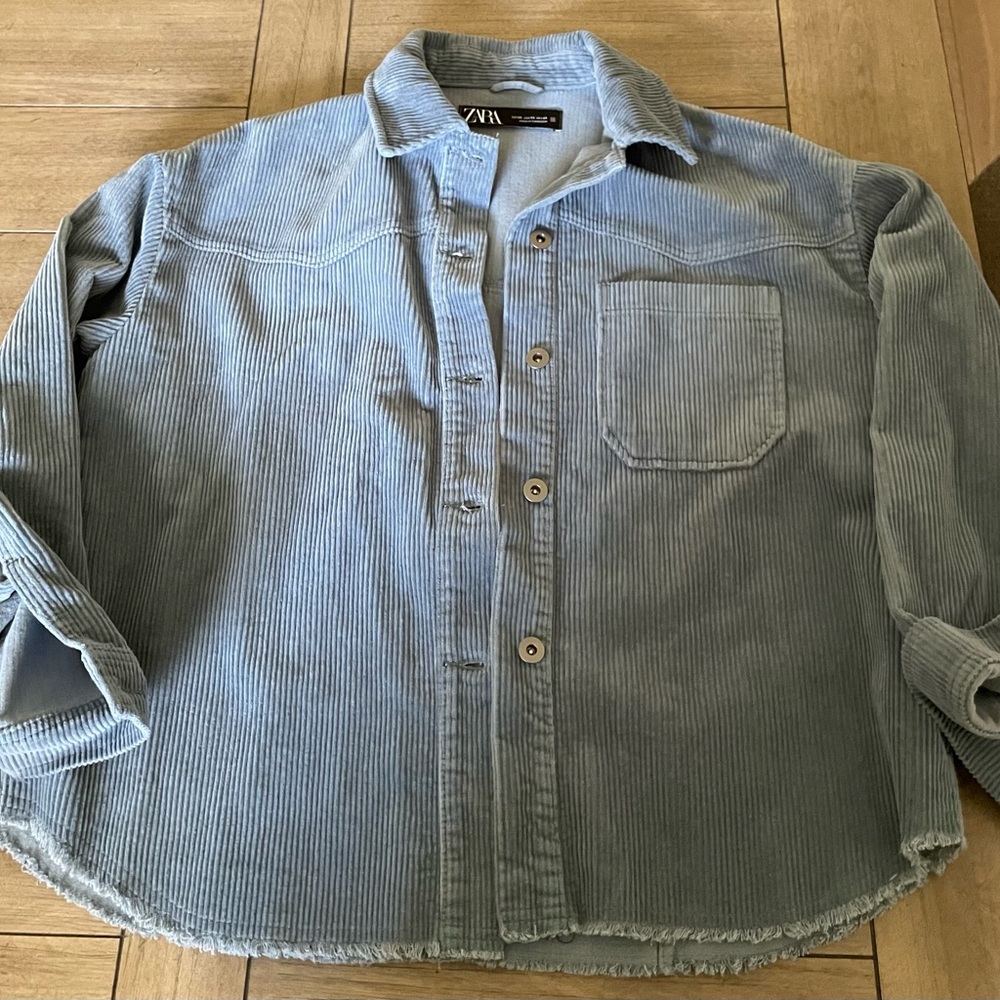Zara corduroy shirt